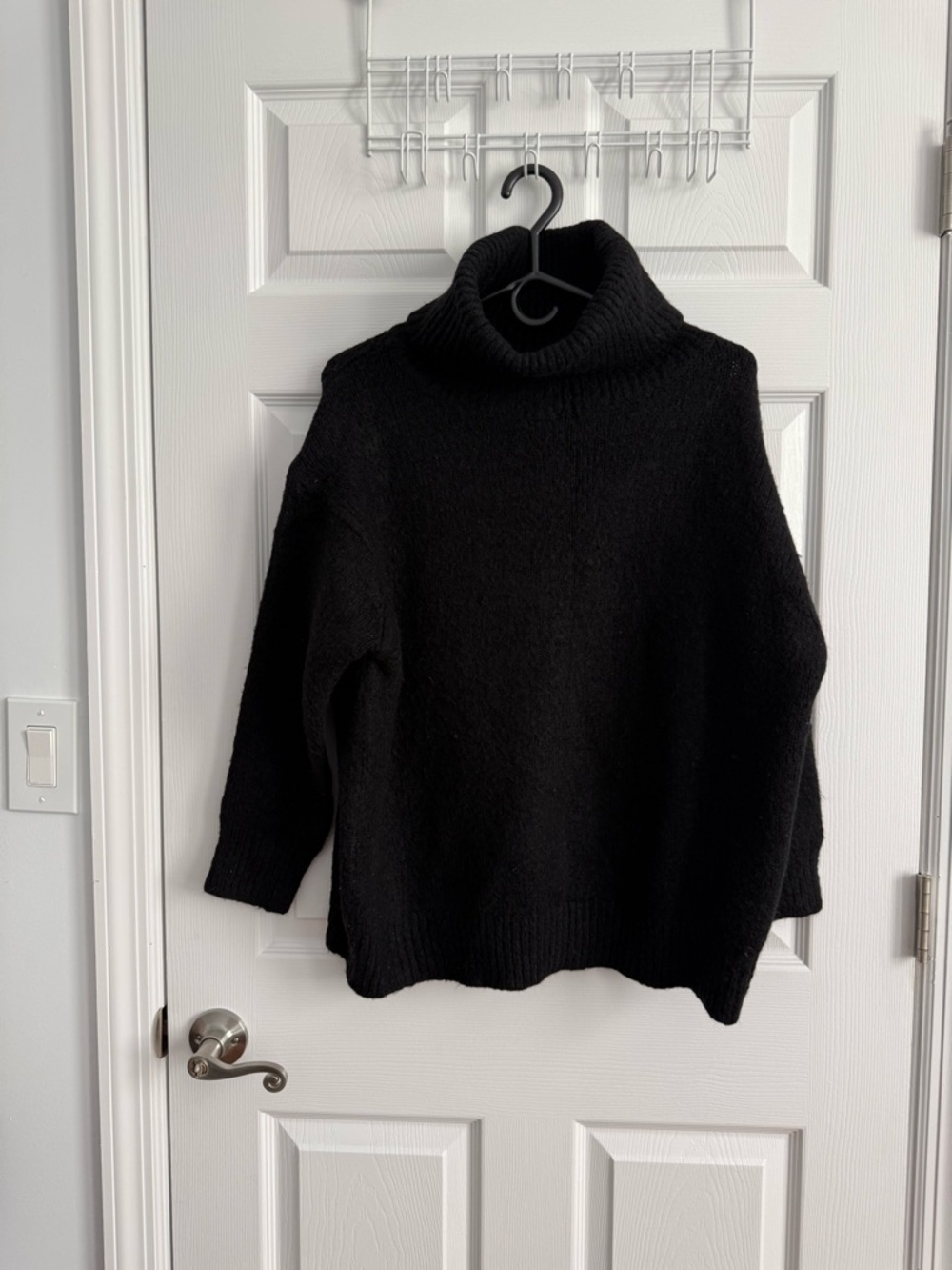 Zara Black Turtleneck Women's Sweater